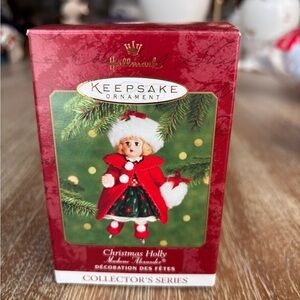 Madame Alexander Christmas Holly Ornament - Hallmark